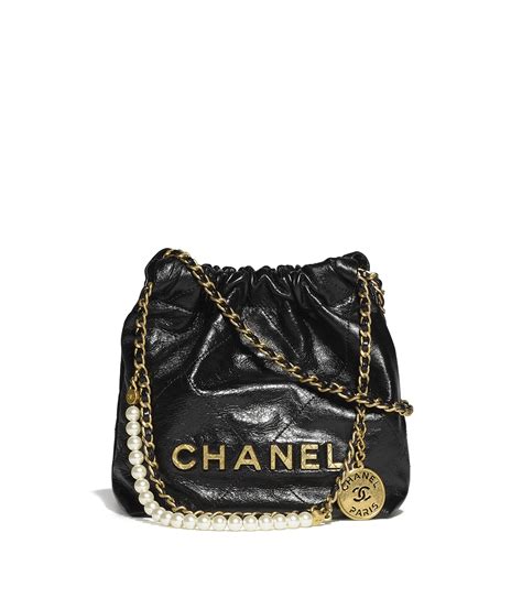 chanel 22 black white logo|Chanel handbags near me.